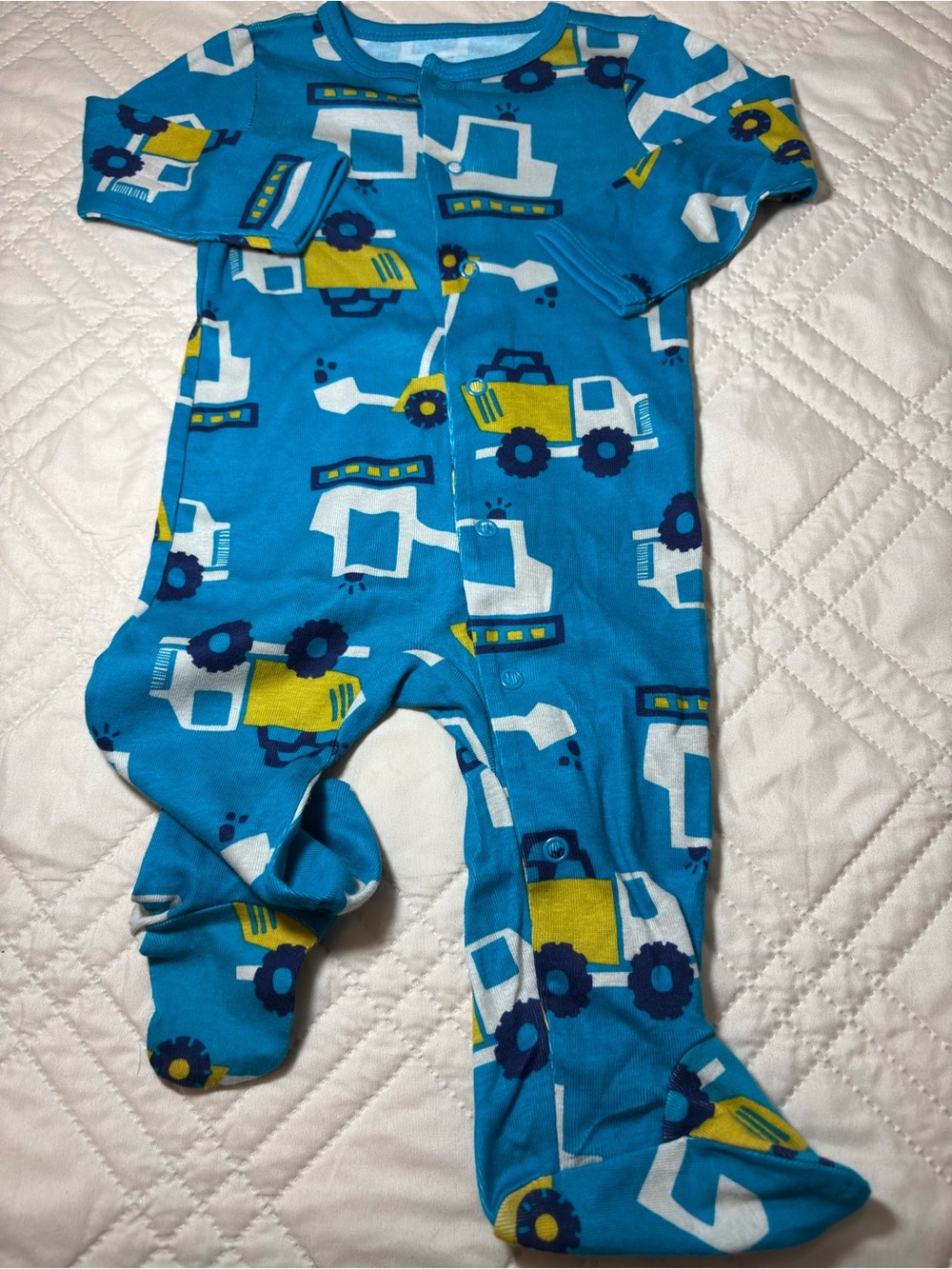 Carter’s 6M Construction Truck Footed One-Piece